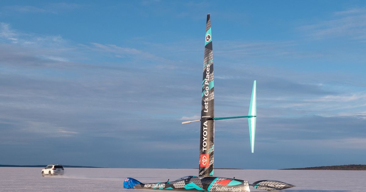 Team NZ resumes preparation for wind powered land speed record RNZ News