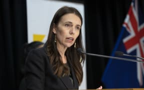 -POOL- Photo by Mark Mitchell: Prime Minister Jacinda Ardern during the post-Cabinet press conference with  director general of health Dr Ashley Bloomfield, the Beehive, Parliament, Wellington. 22 November, 2021. NZ Herald photograph by Mark Mitchell