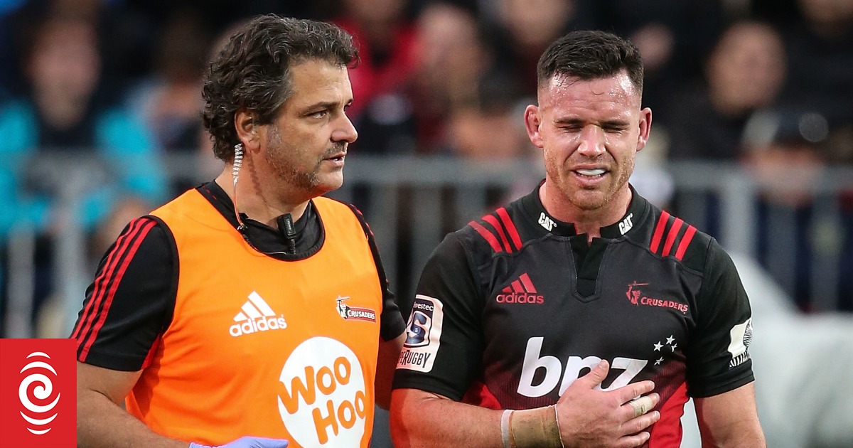 Crotty to miss Crusaders game against Lions