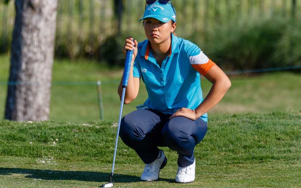 World golf number one Lydia Ko is off the pace after the first round of the PGA tournament in New York.