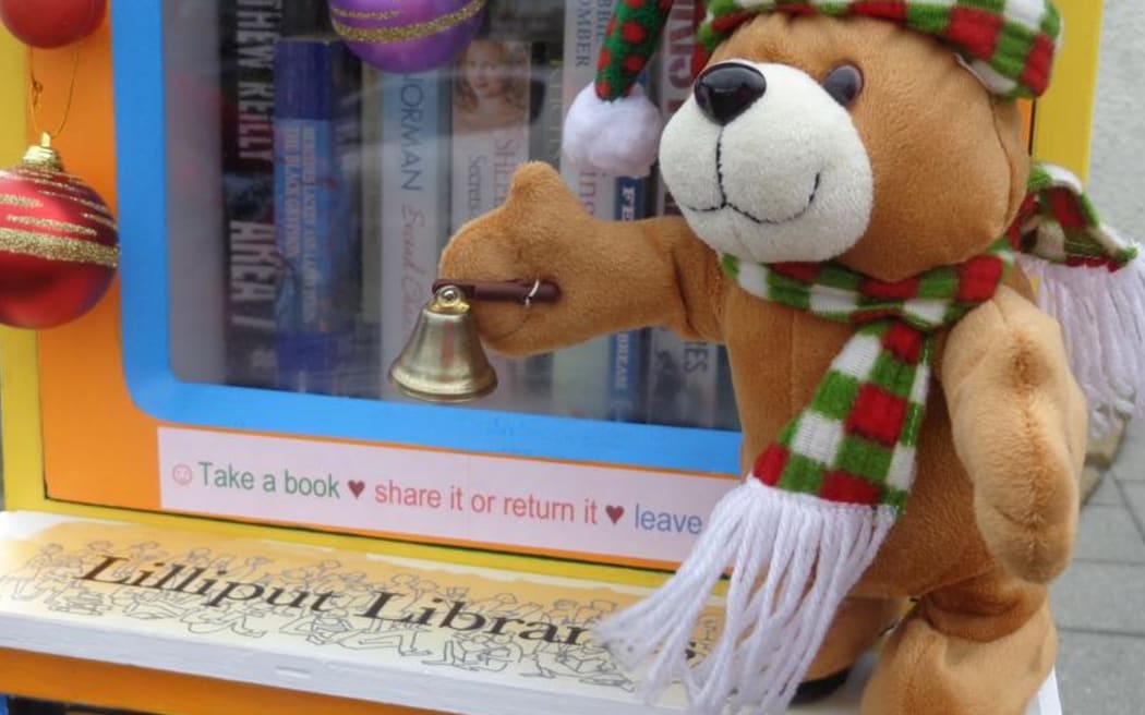 Lilliput Libraries have spread throughout the country thanks to Ruth Arnison.