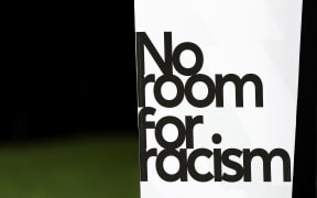 Official Premier League No Room For Racism plinth on display