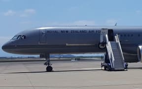 NZ Airforce plane in Townsville