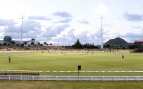 The Bay Oval cricket ground in Mt Maunganui.