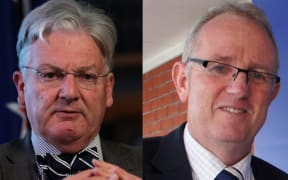 Peter Dunne (left) and Greg O'Connor.