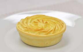 The 2015 Supreme Pie Awards winner - the humble PotatoTop Pie that won top prize with its "flavoursome filling, super creamy potato top and delicious pastry shell"