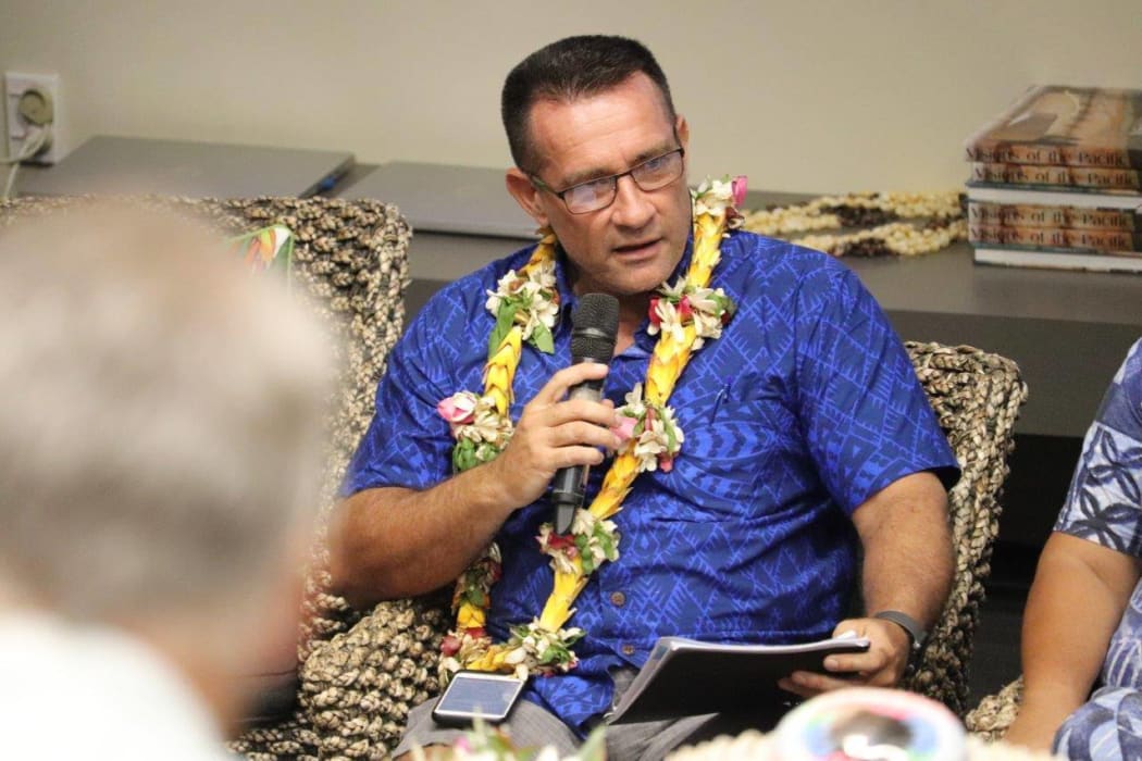 The President of the Cook Islands Chamber of Commerce, Fletcher Melvin