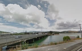 SH1 overbridge in Wellington.