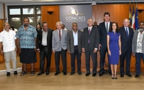New Caledonia government lineup.