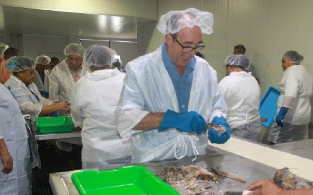 American Samoa tuna processing plant