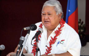 Samoa's prime minister Tu'ilaepa Sa'ilele Malielegaoi.