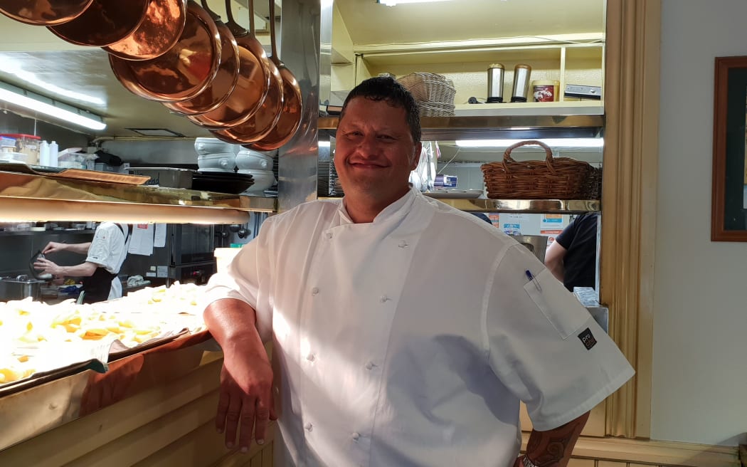 Rex Morgan, chef and owner of Boulcott Street Bistro, Wellington.