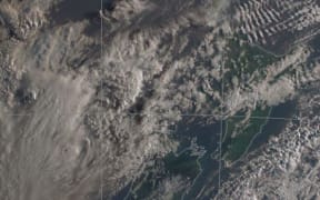 MetService said yesterday's front has departed to the east leaving NZ under a southwesterly flow.