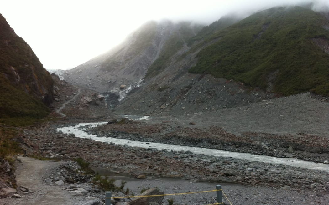 The glacier in 2015.