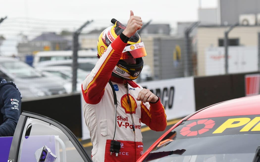 New Zealand Supercars driver Scott McLaughlin wins at Pukekohe Park Raceway