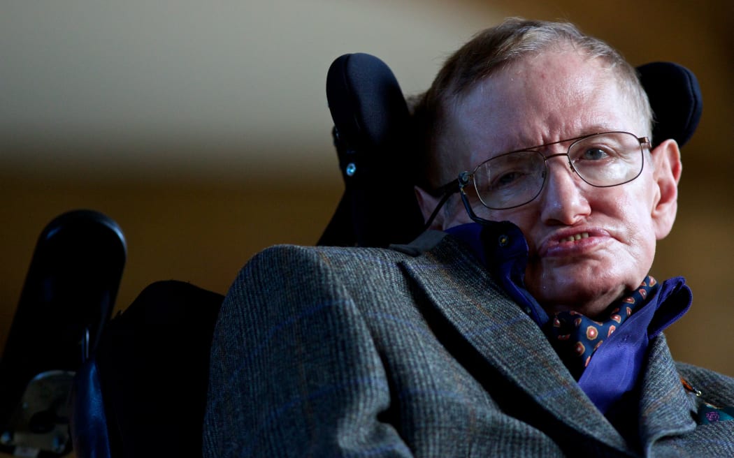 Theoretical physicist Stephen Hawking in 2013.