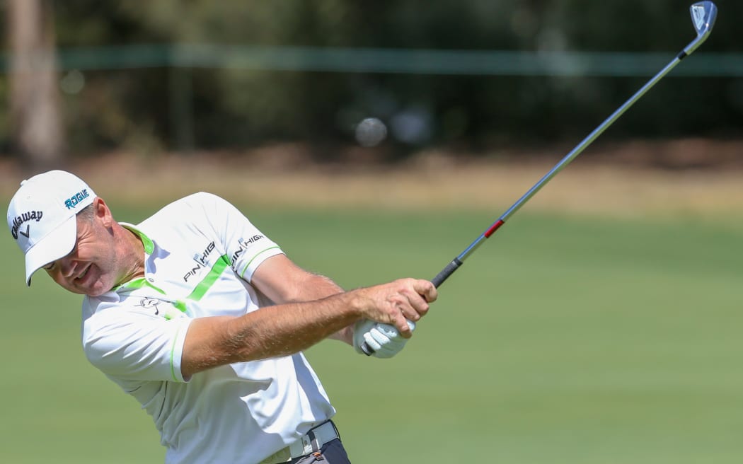 New Zealand golfer Mark Brown.