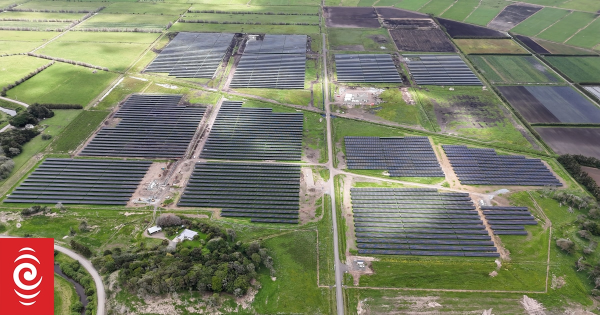 'A task in itself': Country's largest solar power station built in Kaitāia - Vimarsana News