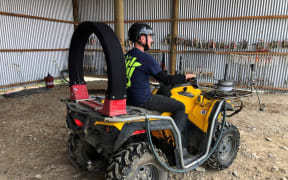 Quad bike with crush protection