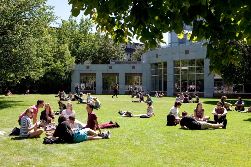 The University of Canterbury campus