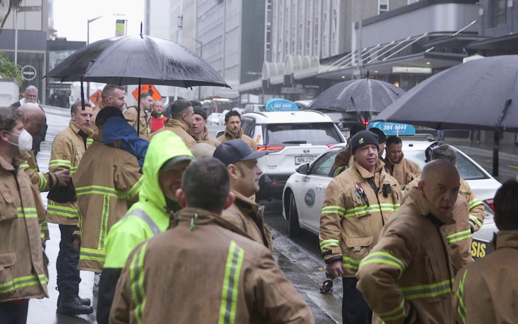 Firefighter strike Wellington