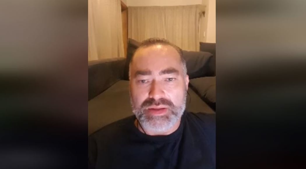 Billy Te Kahika responding to the lockdown announcement on Facebook Live
