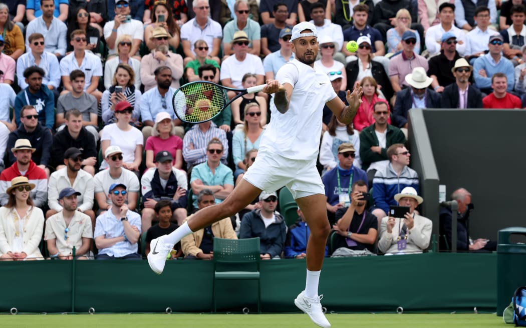 All England Lawn Tennis and Croquet Club, London, England;  Wimbledon Tennis tournament; Nick Kyrgios of Australia