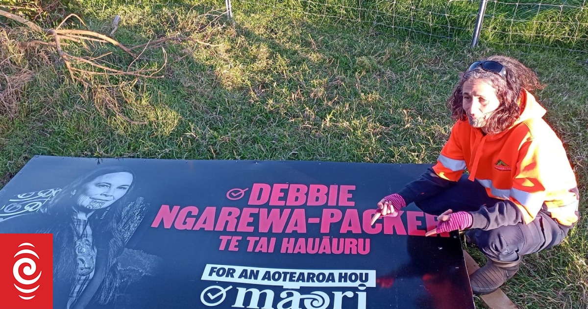 Te Pati Māori election billboards targeted in 'frightening' attacks - Vimarsana News