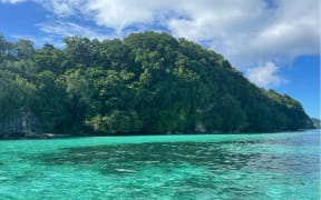 One of 340 islands in Palau where the Our Ocean is being held 13-14 April 2022