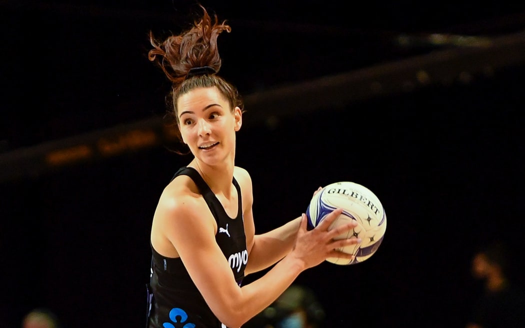 Karin Burger of the Silver Ferns