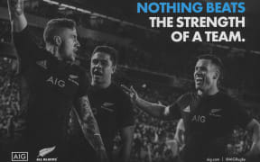 AIG has been the All Blacks jersey sponsor since 2012.