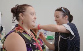 Health Protection Officer Debbie Smith was one of the first people in the South Island to receive a dose of the Covid-19 vaccine  on 24 February, 2021.