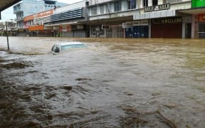 Major flooding in Ba, Fiji.