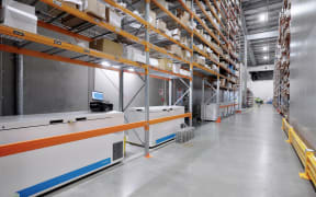 Ultra-low temperature freezers which will be used to store Pfizer-BioNTech Covid-19 vaccine vials.