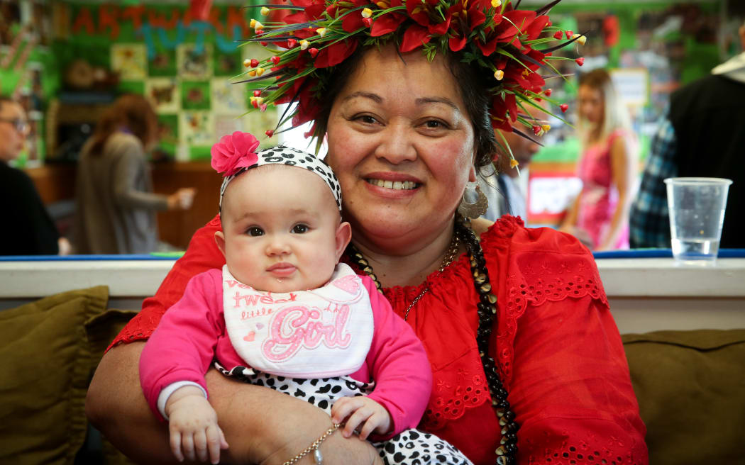 Bridget Kauraka with her granddaughter Layla Rose.
