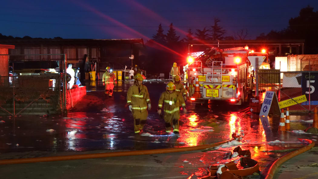 Pollution team monitors Auckland fire aftermath RNZ News