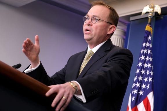 FILE - DECEMBER 14, 2018: Mick Mulvaney will be named acting chief of staff Getty Images/AFP