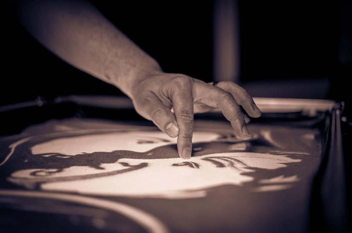 Enter the sandman sand artist marcus winter rnz