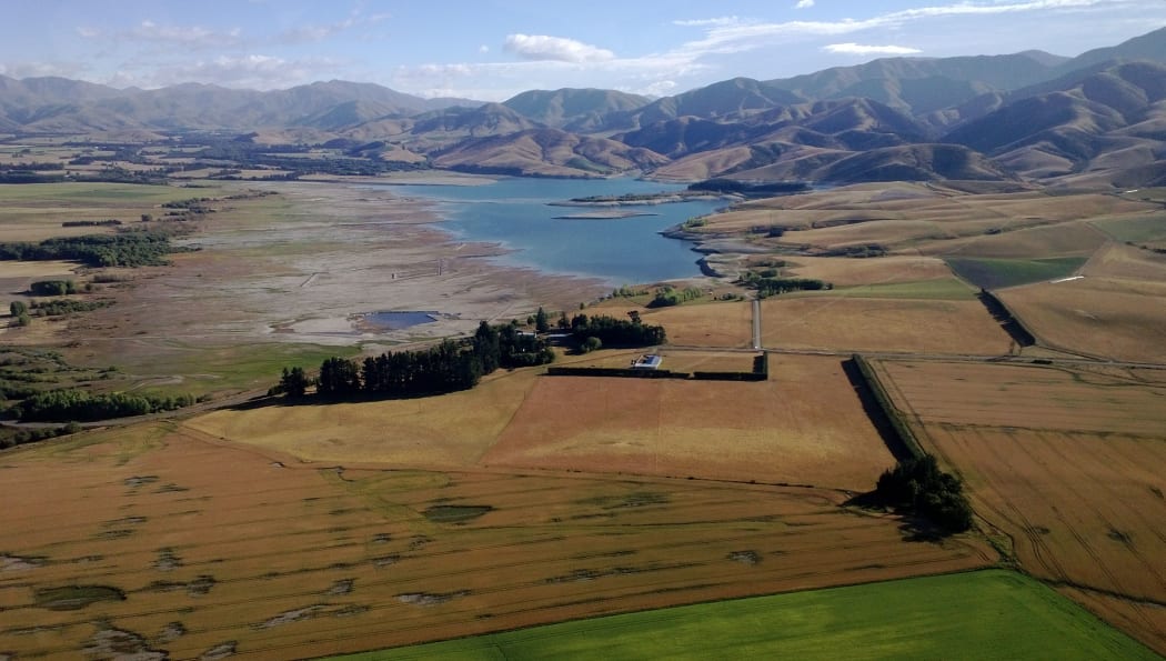 Opuha Dam which provides water to 250 South Canterbury farms will have to be turned off in a month if dry conditions continue.