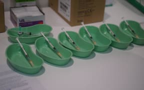 NZ's first Covid-19 vaccinations ready to be administered.