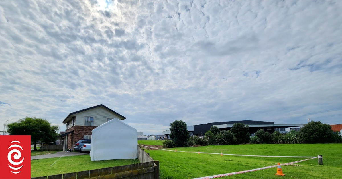 Man appears in court, house examined over body found outside police station