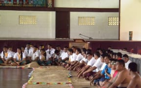 Reconciliation between two Samoa colleges, Avele and Malua fou.
