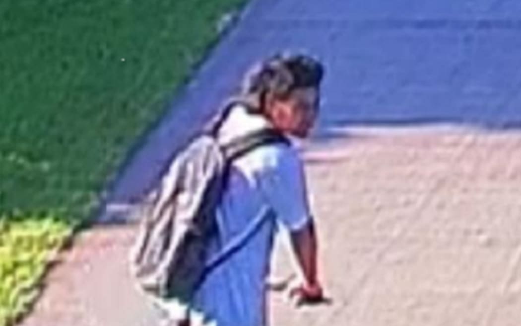 Polive have released CCTV footage of a person they would like to speak to following an attack in a Mt Albert park in Auckland on Tuesday night.