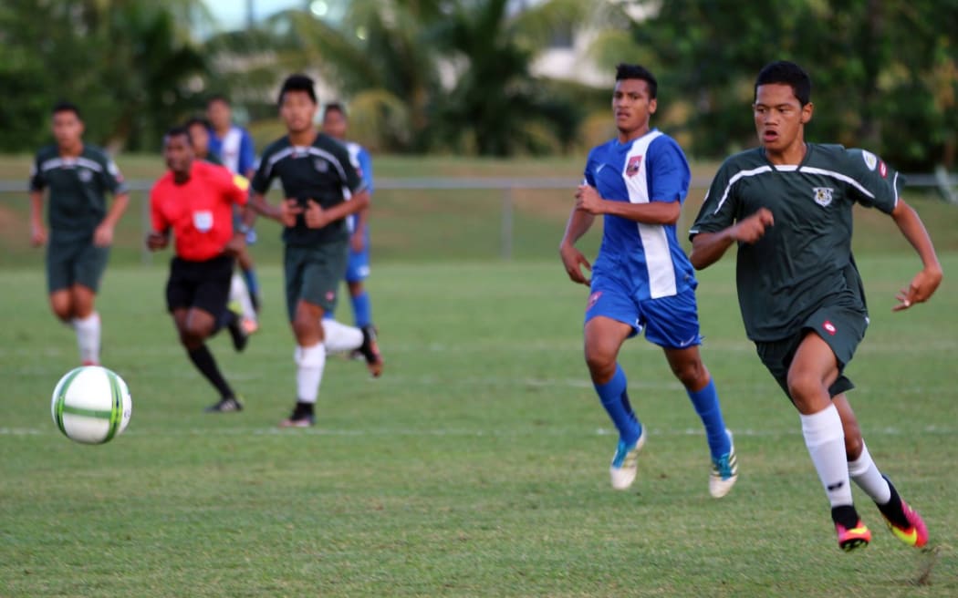 Cook Islands beat American Samoa 3-1 at the OFC Under 17 Men's Championship Preliminary.