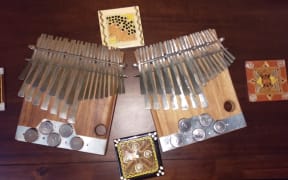 Two mbira - traditional Zimbabwean instrument