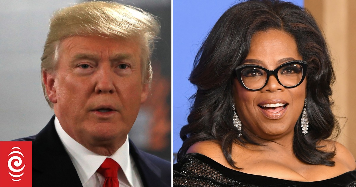 Trump on 2020 'Yeah, I'll beat Oprah' RNZ News