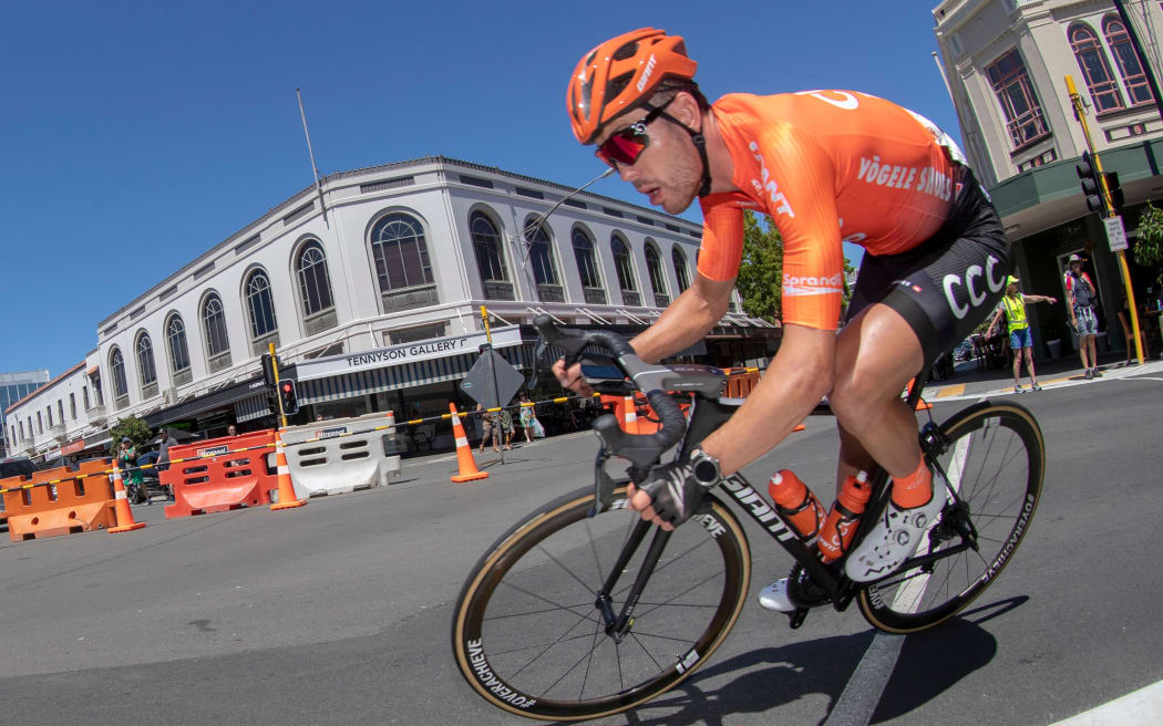 New Zealand cyclist Patrick Bevin