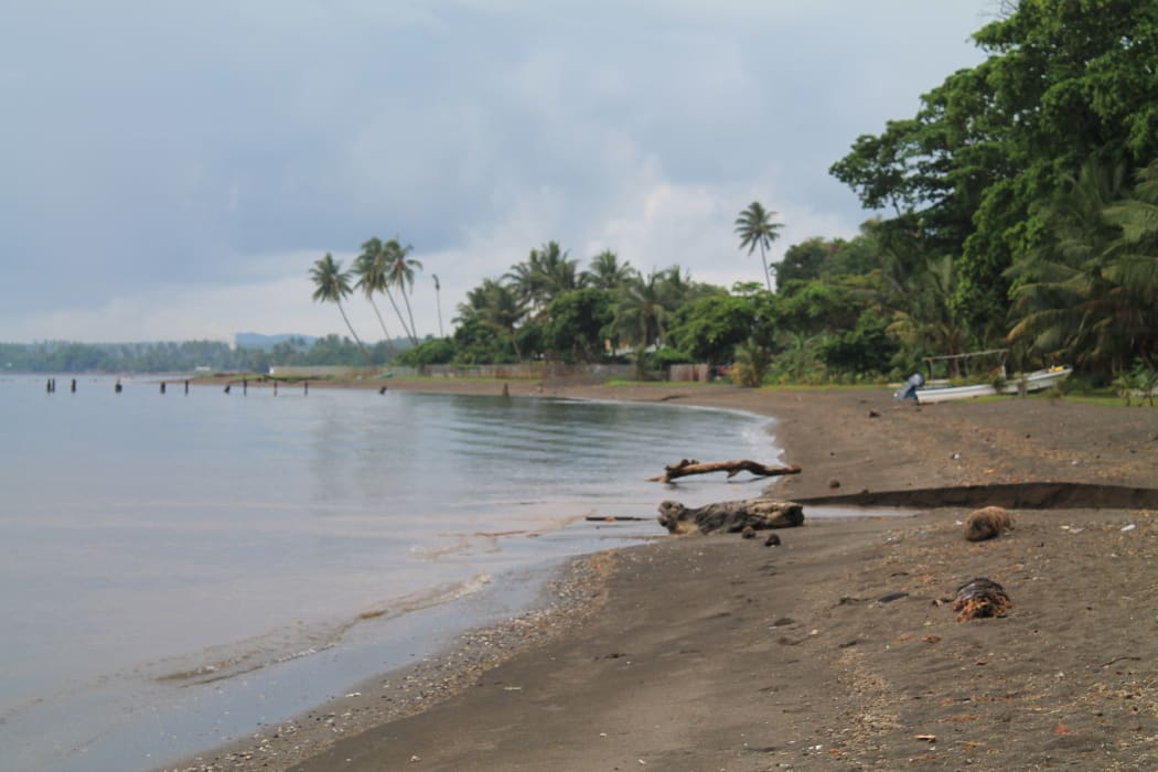 East New Britain shoreline, Papua New Guinea.