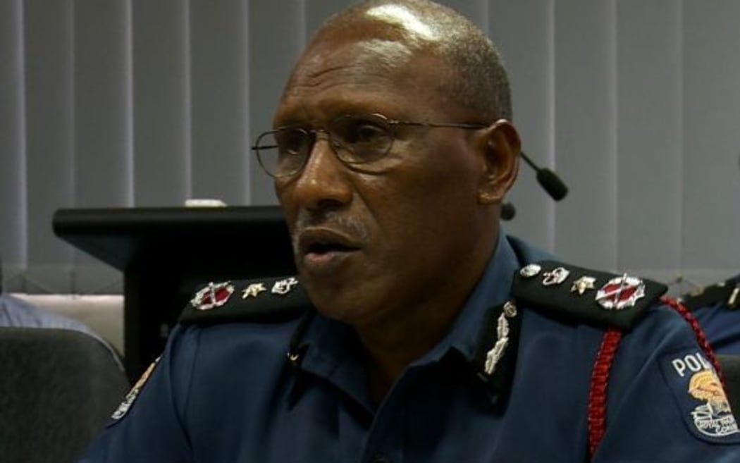 PNG Police Commissioner, Gary Baki.