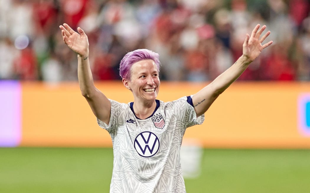 United States forward Megan Rapinoe